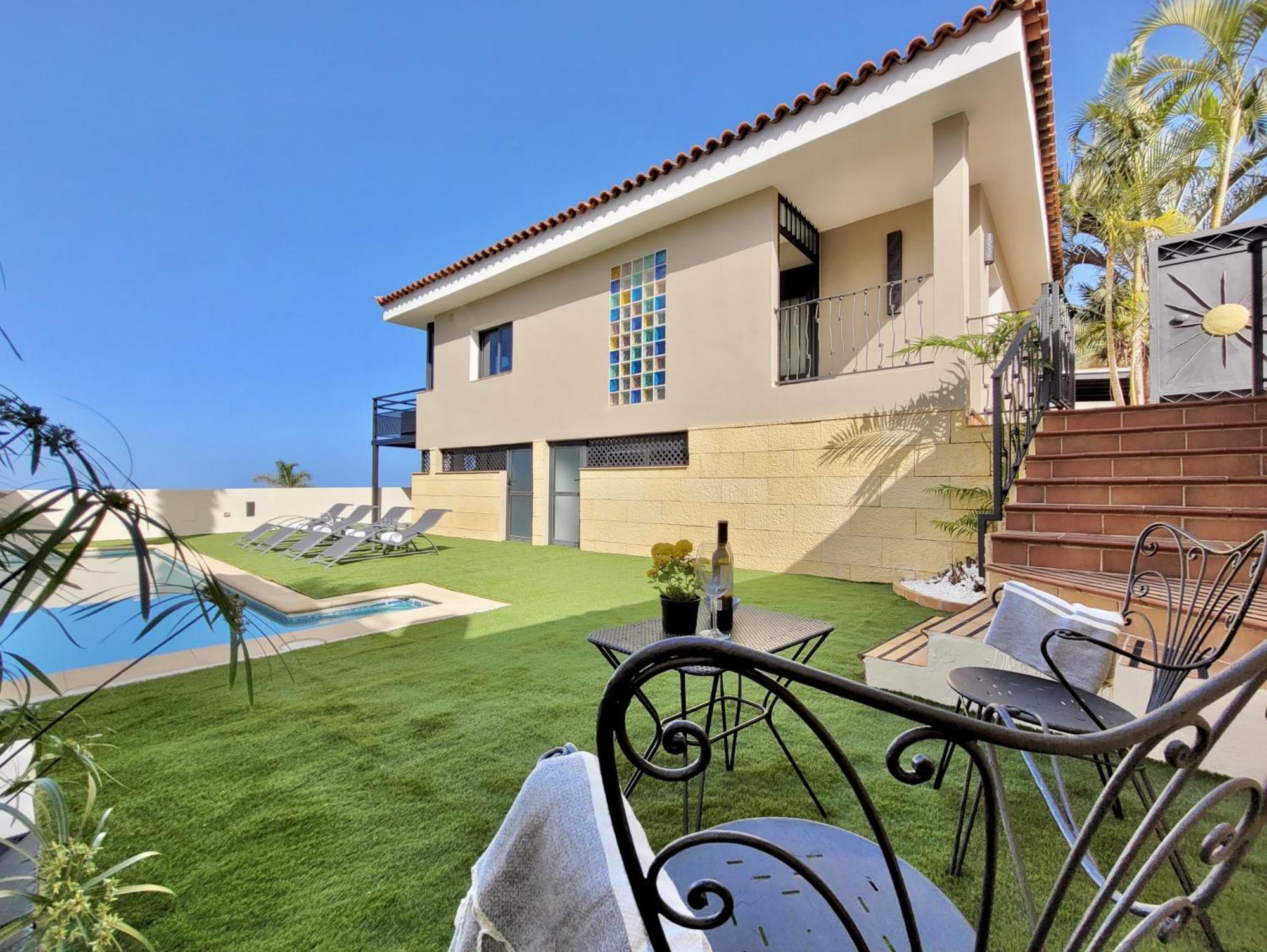 Miya Del Sol Heated Pool Villa La Orotava Kültér fotó